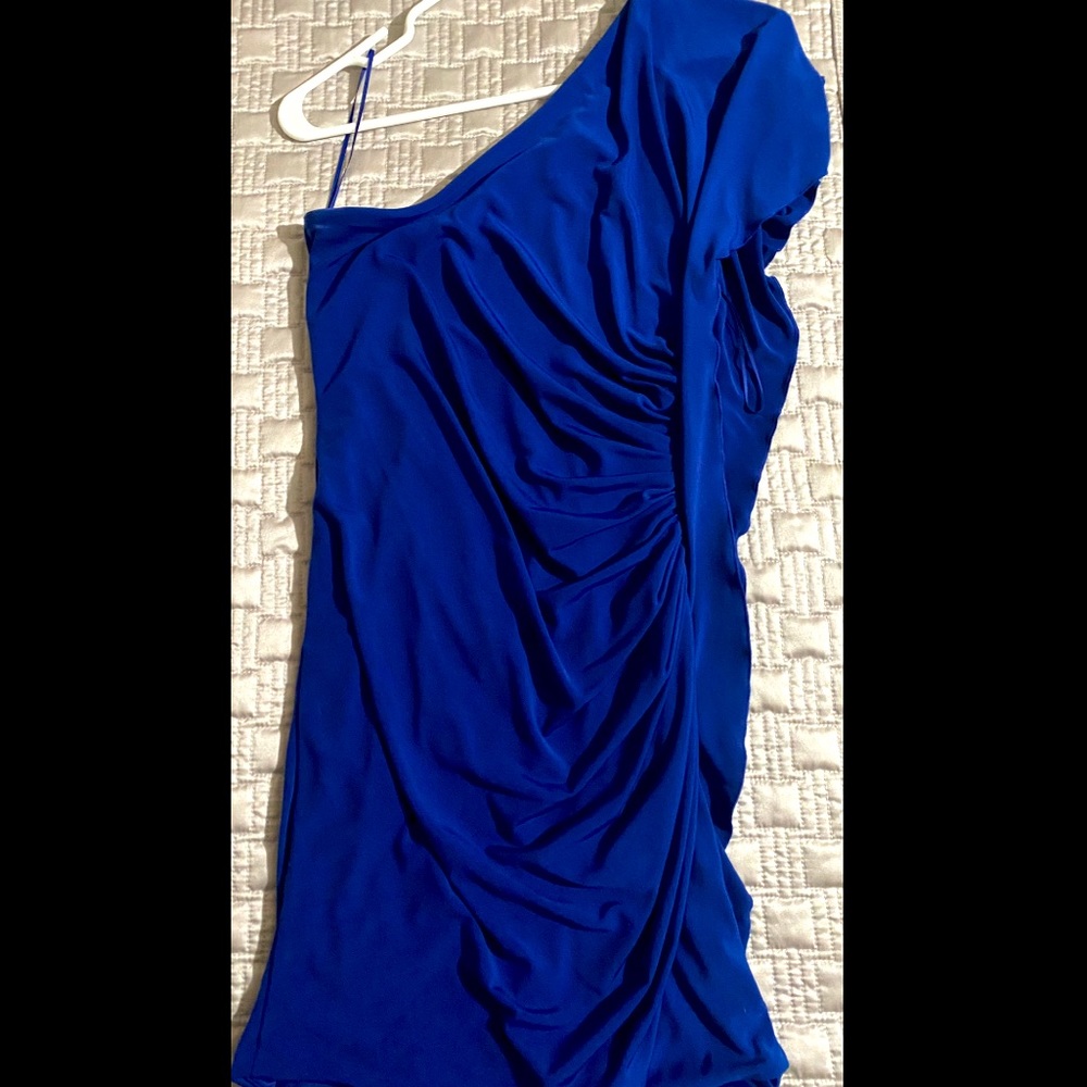 💙One Shoulder Dress - Picture 3 of 5